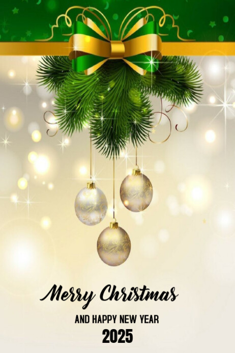 Joyful Merry Christmas And New Year Templates Online Greeting Cards ...