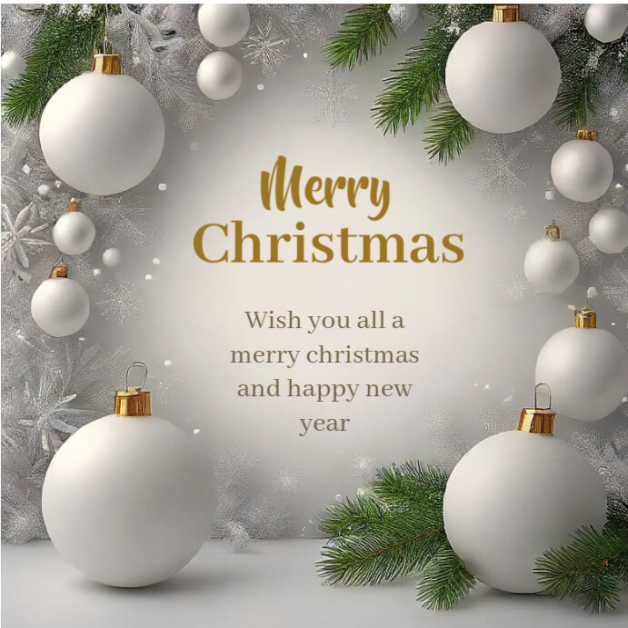 Copy of Joyful Merry Christmas Instagram Post | PosterMyWall
