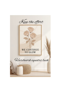 Joyful Motivational Poster template