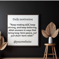 Joyful Motivational Quotes  Square (1:1) template