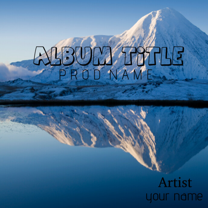 Plantilla de Joyful Mountain Album Cover | PosterMyWall