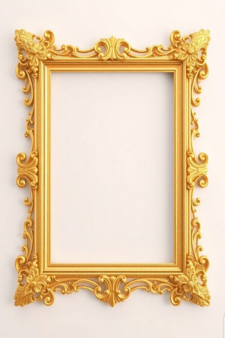 Joyful multipurpose frame Poster template