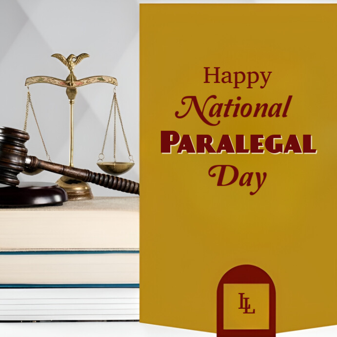 Joyful National Paralegal Day Instagram Post template