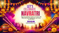 Navratri Celebration 数字显示屏 Template