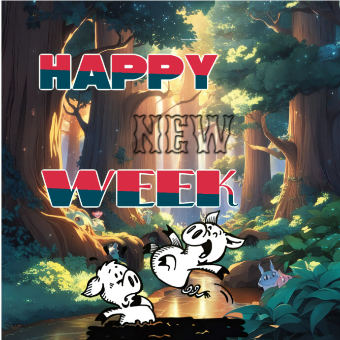 Creative New Week Joyful New week Template | PosterMyWall