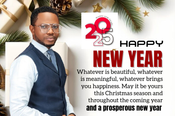 Joyful New Year Banner 4' × 6' Template | PosterMyWall Joyful New Year Banner 4' × 6' Template | PosterMyWall