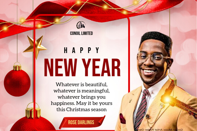 Joyful New Year Banner 4' × 6' Template | PosterMyWall Joyful New Year Banner 4' × 6' Template | PosterMyWall