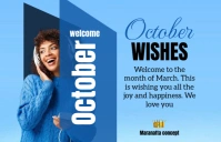 Joyful October Tabloid template