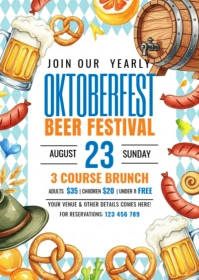 Joyful Oktoberfest Celebration A6 template