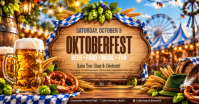 Oktoberfest Celebration Изображение, которым поделились на Facebook Template
