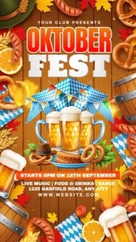 Joyful Oktoberfest Instagram Story template