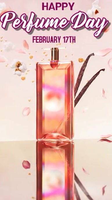 Joyful Perfume Day Flyer  Instagram Story template