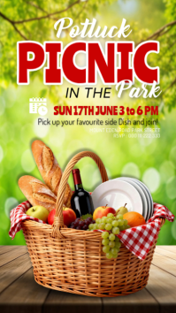 Joyful Picnic Event Instagram Story template