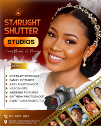 Joyful Professional Photography Flyer Template Instagram Portrait