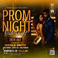 Joyful Prom Night Party Instagram Post template