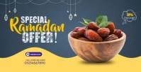 Joyful Ramadan Food  Facebook Event Cover Facebook-gebeurtenisomslag template