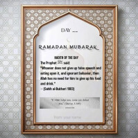 Joyful Ramadan Poster Instagram Post template