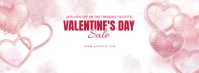 Joyful Sale/discount/offer/love/valentines/romantic/heart/tender/business/cover/valentines Day Faceb template