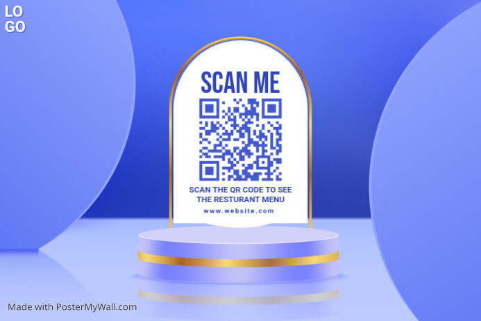 Joyful Scan Me Label Template | PosterMyWall