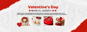 Joyful Scrapbook/valentines Day/promotion/love/heart/special Desserts/food/happy/joy/celebration Fac Ikhava Yesithombe se-Facebook template