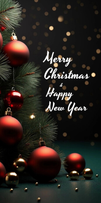Joyful Season Greetings Roll Up Banner 3' × 6 template