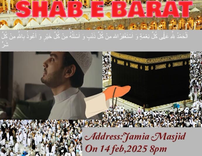 Joyful Shab E Barat Flyer Template Flyer (us Letter)