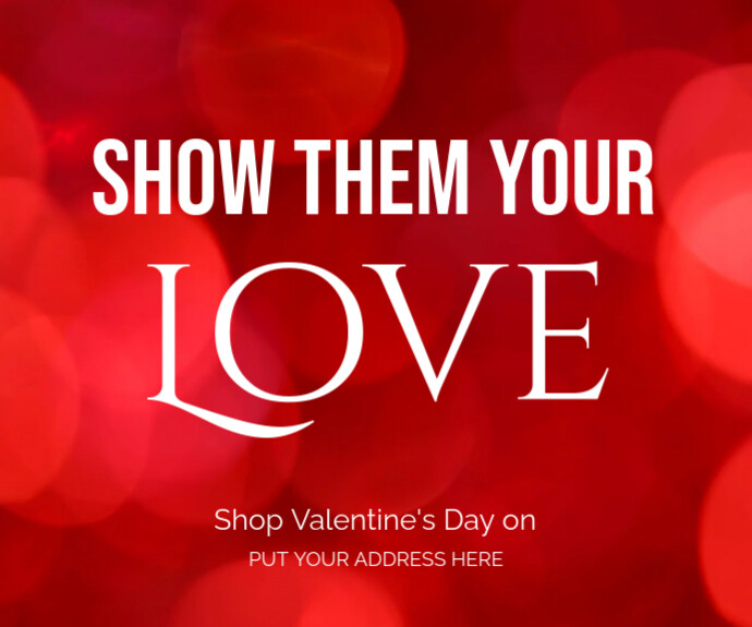 Joyful Show Them Your Love Templates  Medium Rectangle