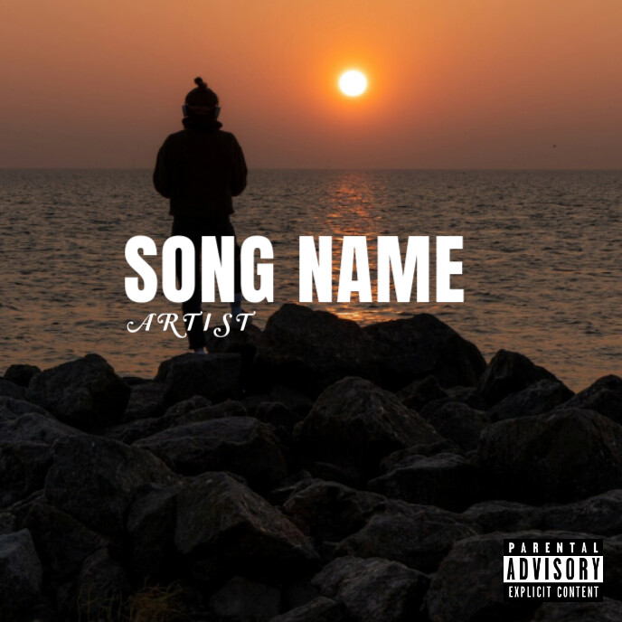 Joyful Song Album Cover Template PosterMyWall