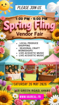Vendor Fair Instagram Story Template