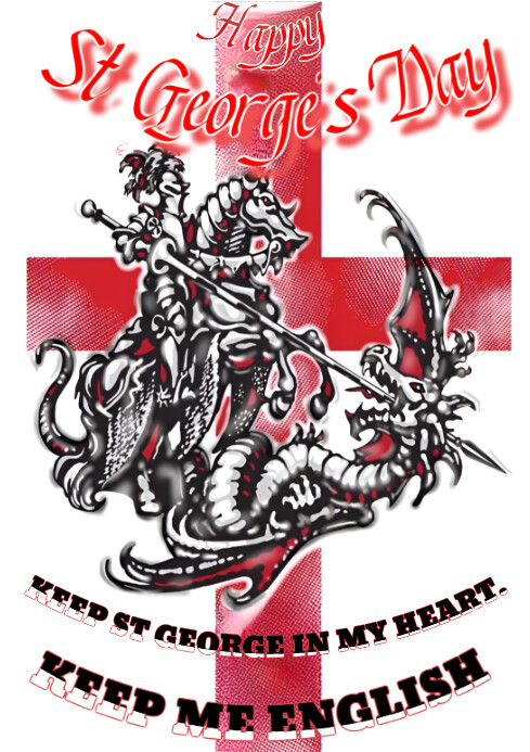 Plantilla de Joyful St George’s Day Flyer A4 | PosterMyWall