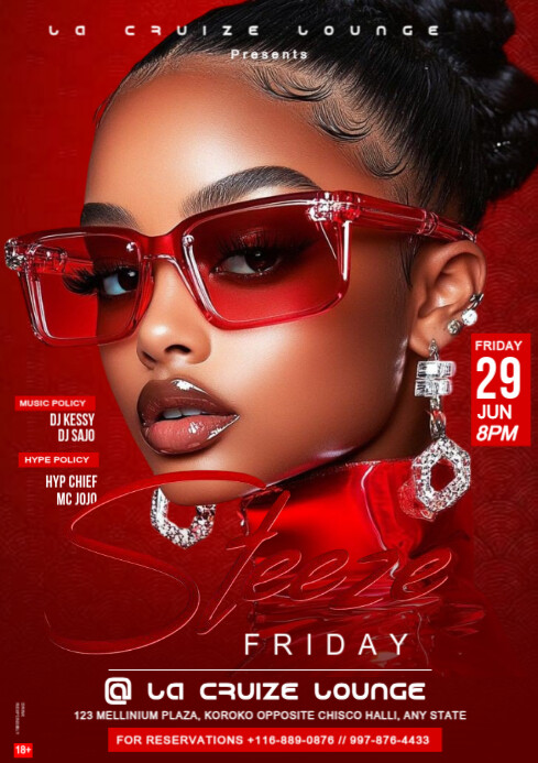 Joyful Steeze Friday  A3 template