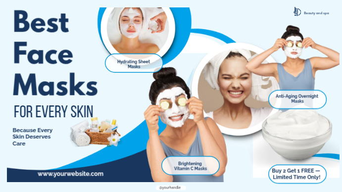 Face Mask Promotion Template | PosterMyWall
