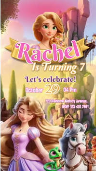 Children's Birthday Celebration Instagram Story Template