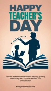 Joyful Teachers Day Instagram Story template