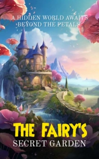 Joyful The Fairy's Secret Garden Book Cover K Kindle/Book Covers template
