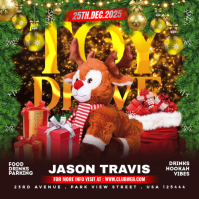 Joyful Toy Drive Instagram Post template