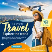 Travel Promotion Instagram Post Template