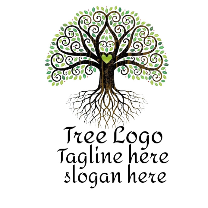 Joyful Tree Logo template
