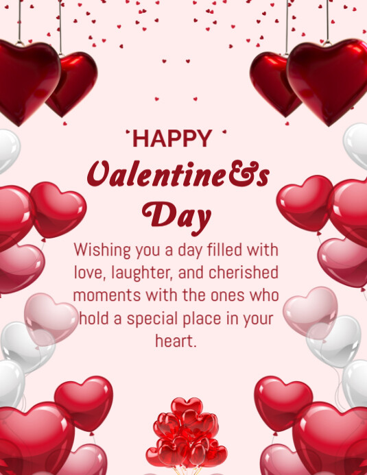 Joyful Valentine’s Flyer (us Letter) Template PosterMyWall Joyful Valentine’s Flyer (us Letter) Template PosterMyWall