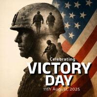 Joyful Victory Day Instagram Post template