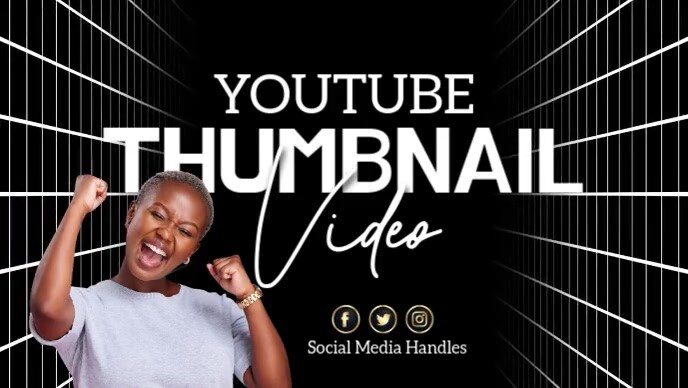 Joyful Video Youtube Thumbnail template