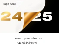 Joyful Welcome 2025 Medium Rectangle Rettangolo medio template