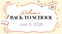 Joyful Welcome Back To School Templates  Presentation (16:9)