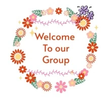 Joyful Welcome To Our Group Instagram Post template