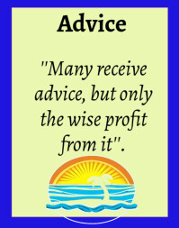 Joyful Wise Counsel Poster/wallboard Cartaz/placa template