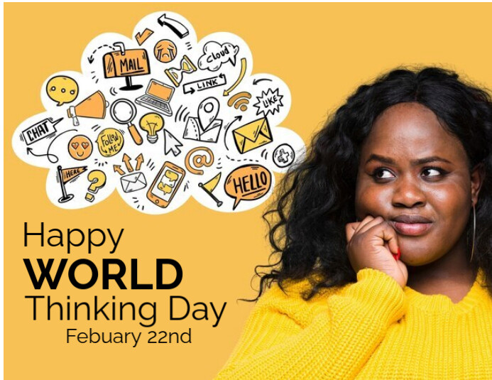 Copy of Joyful World Thinking Day Flyer (us Letter) | PosterMyWall