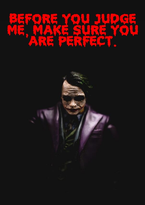 Perfect Judge Before Judging Me Make Sure Your Perfect
