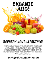 4 140 Juice Bar Customizable Design Templates Postermywall