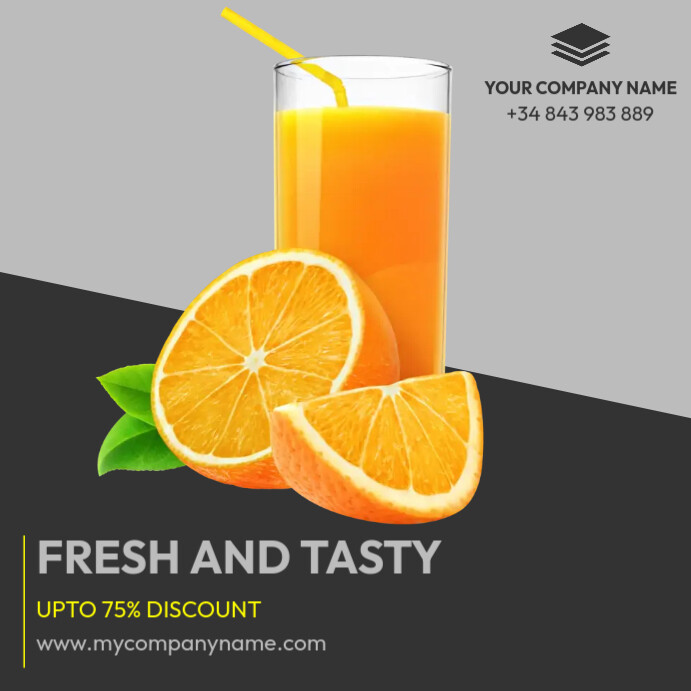 Copy of juice | PosterMyWall