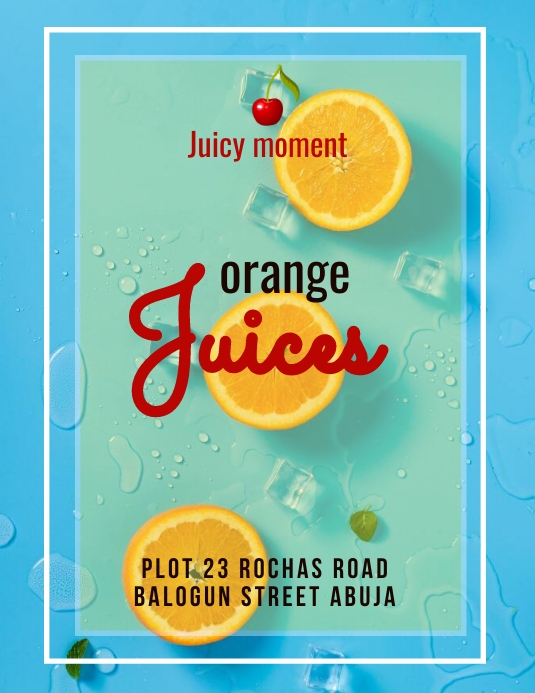 Copy of Juice | PosterMyWall